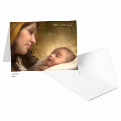 Sweet Dreams in the Manger Christmas Cards (100 Pack)