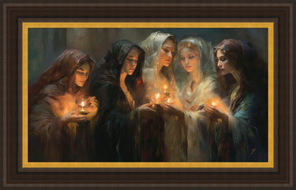 The Five Wise Virgins Large Wall Art