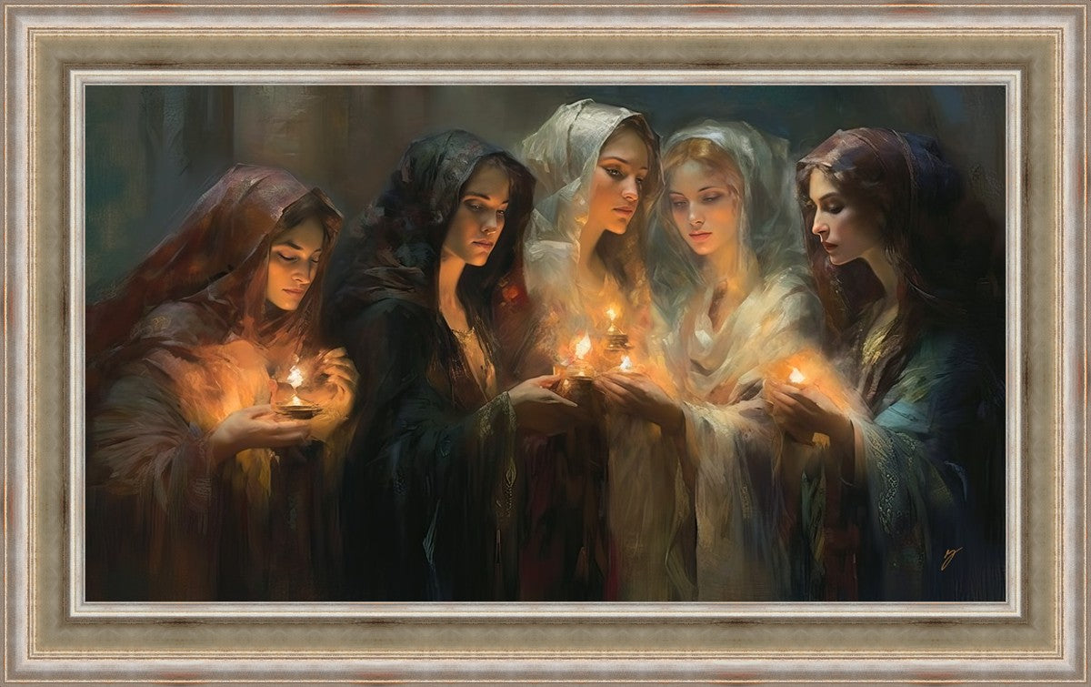 The Five Wise Virgins Large Wall Art