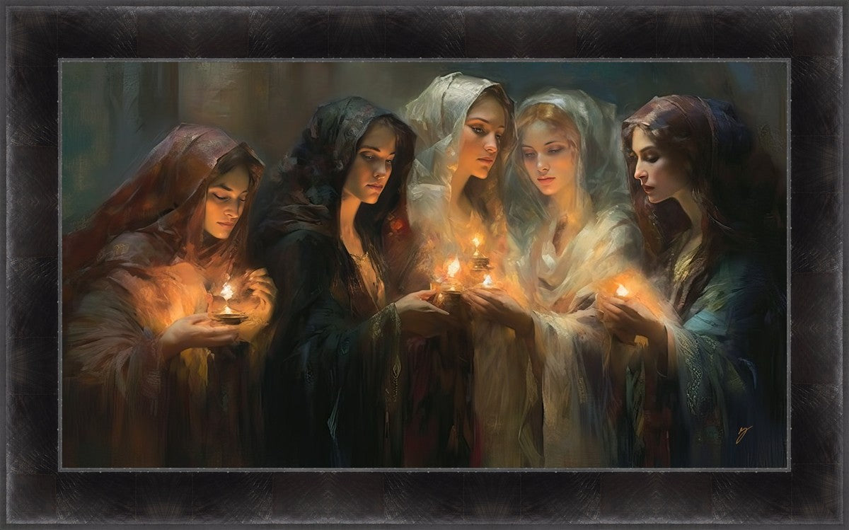 The Five Wise Virgins Large Wall Art