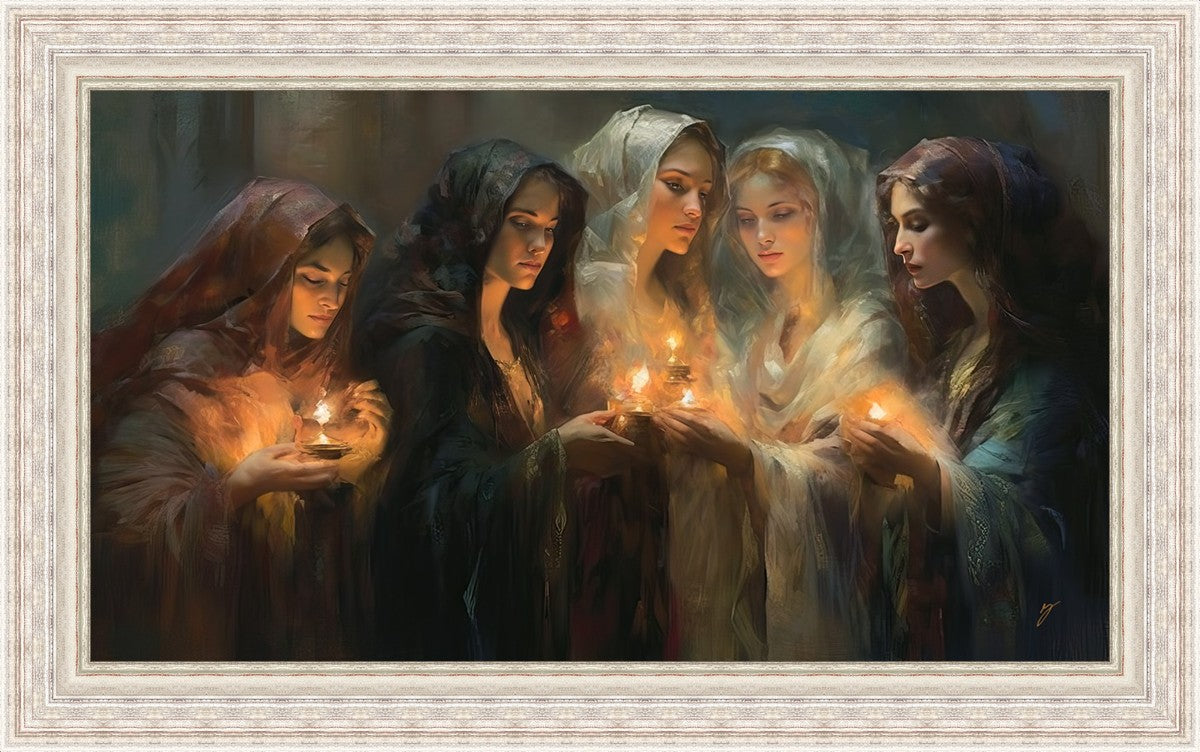 The Five Wise Virgins Large Wall Art