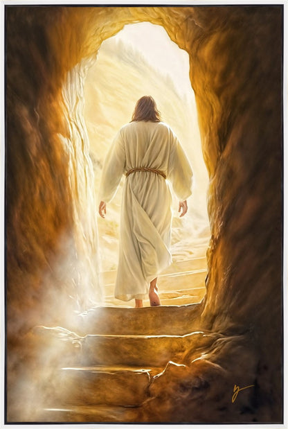 On The Third Day Large Wall Art Gallery Wrap