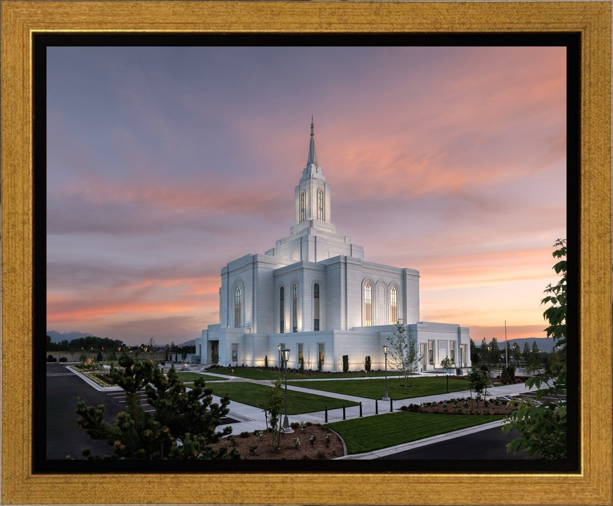 Orem Utah Pink Sunset