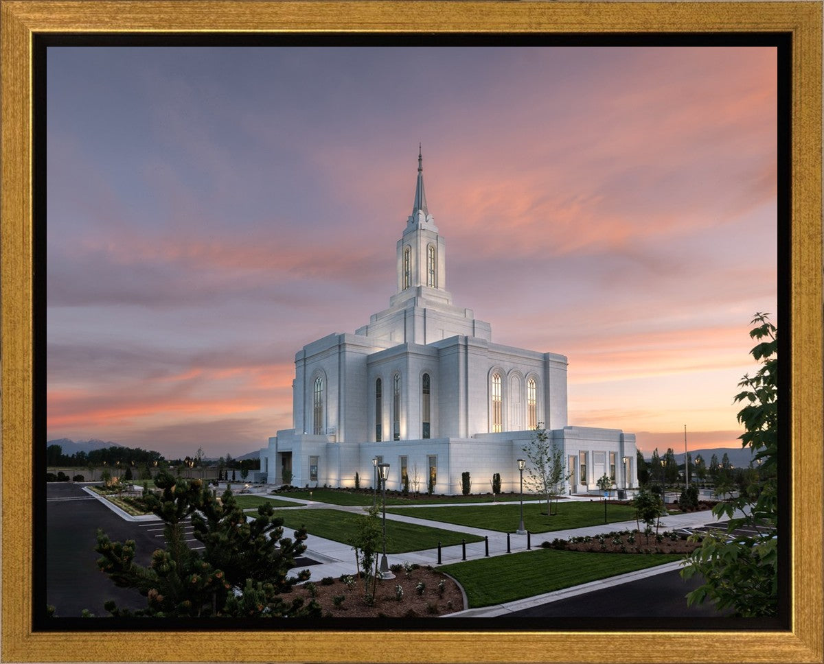 Orem Utah Pink Sunset