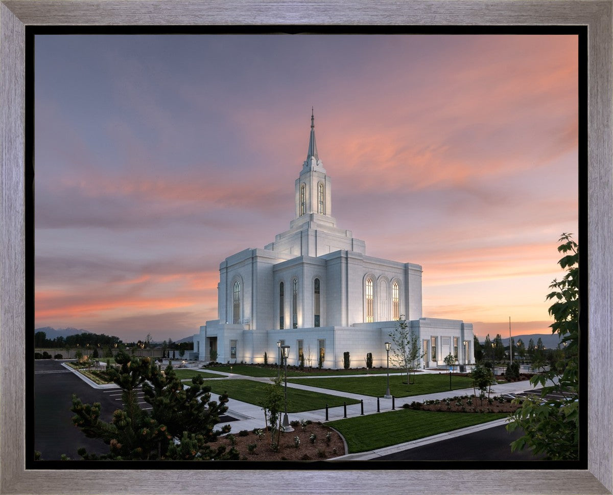 Orem Utah Pink Sunset