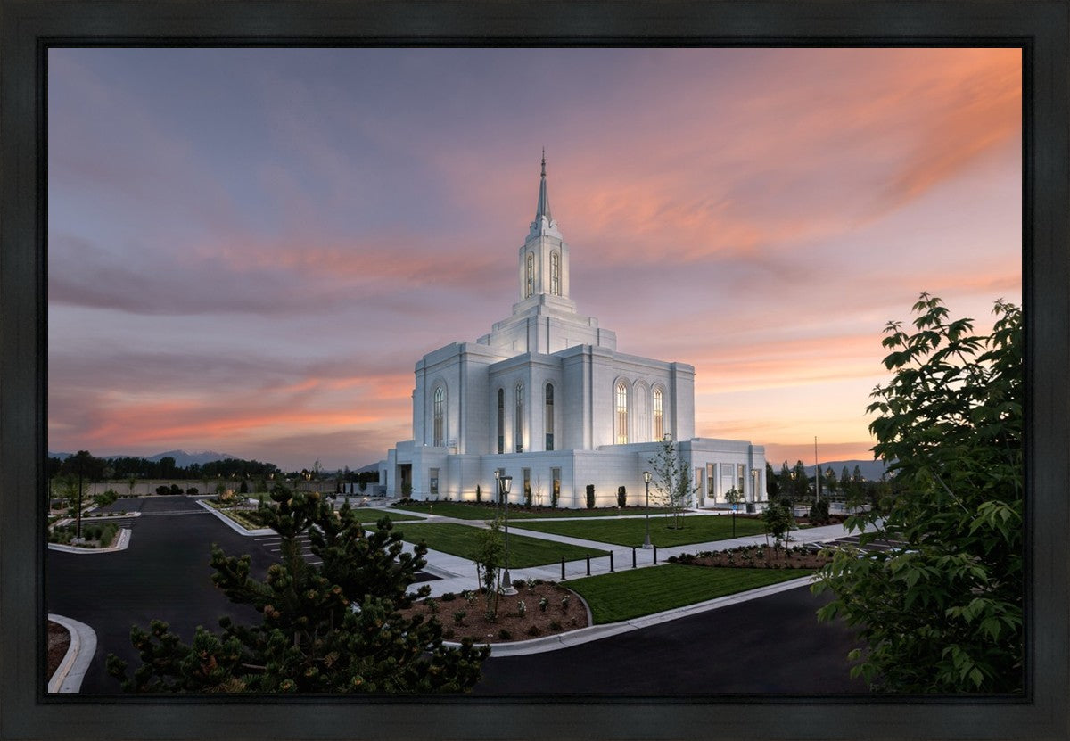 Orem Utah Pink Sunset