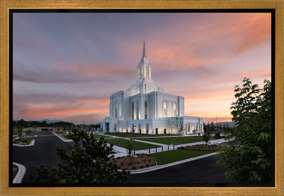 Orem Utah Pink Sunset