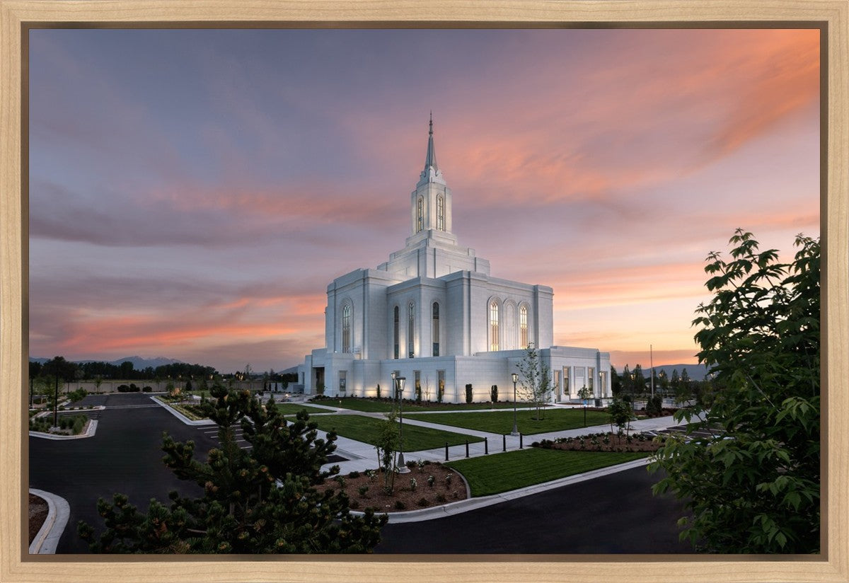 Orem Utah Pink Sunset