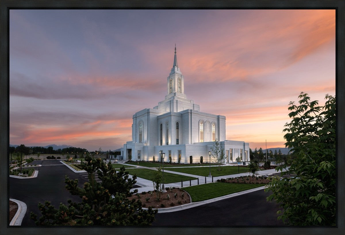 Orem Utah Pink Sunset