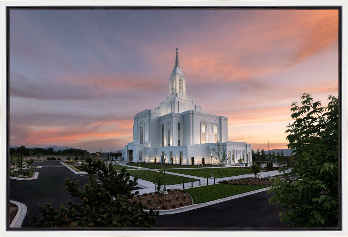 Orem Utah Pink Sunset