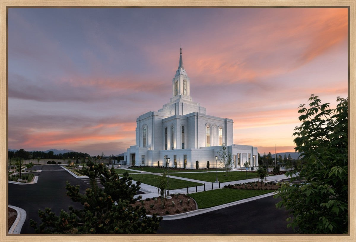 Orem Utah Pink Sunset