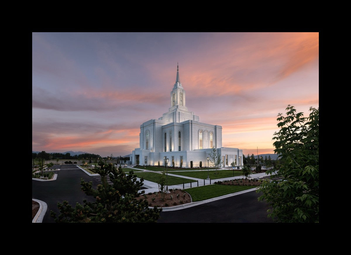 Orem Utah Pink Sunset