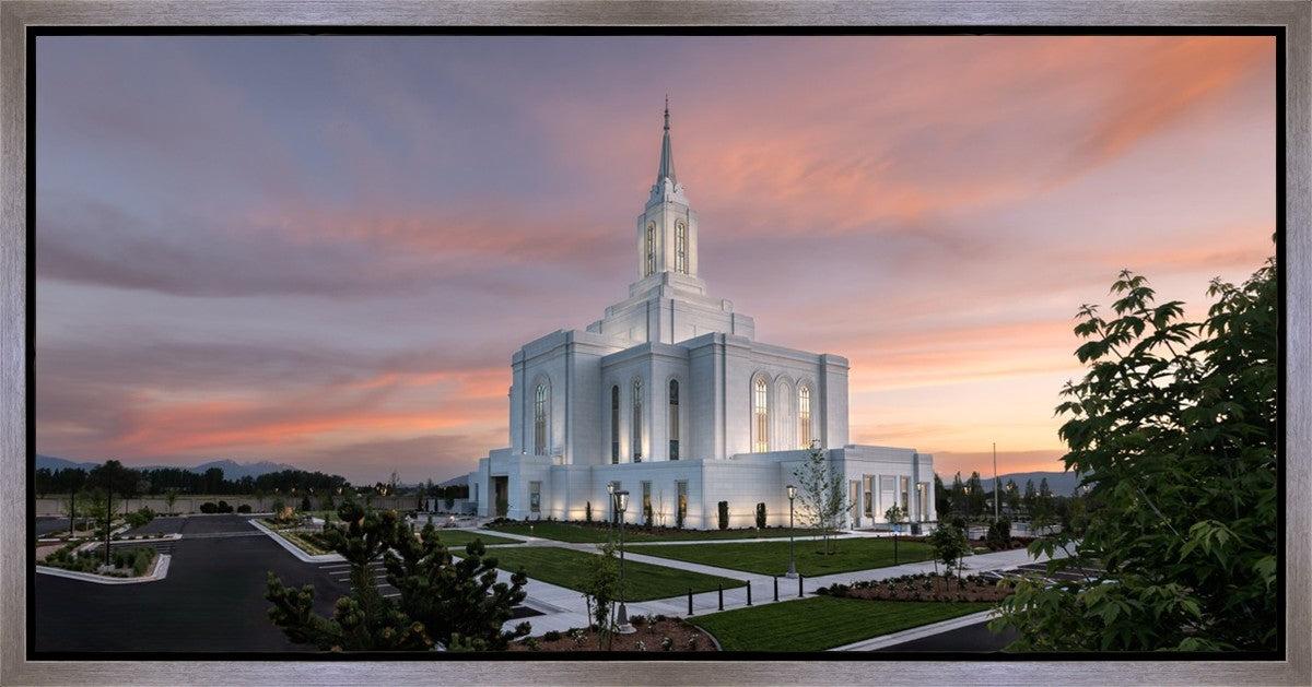 Orem Utah Pink Sunset