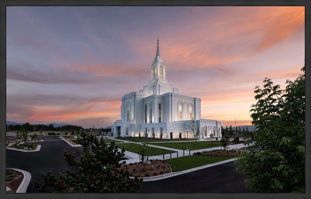 Orem Utah Pink Sunset