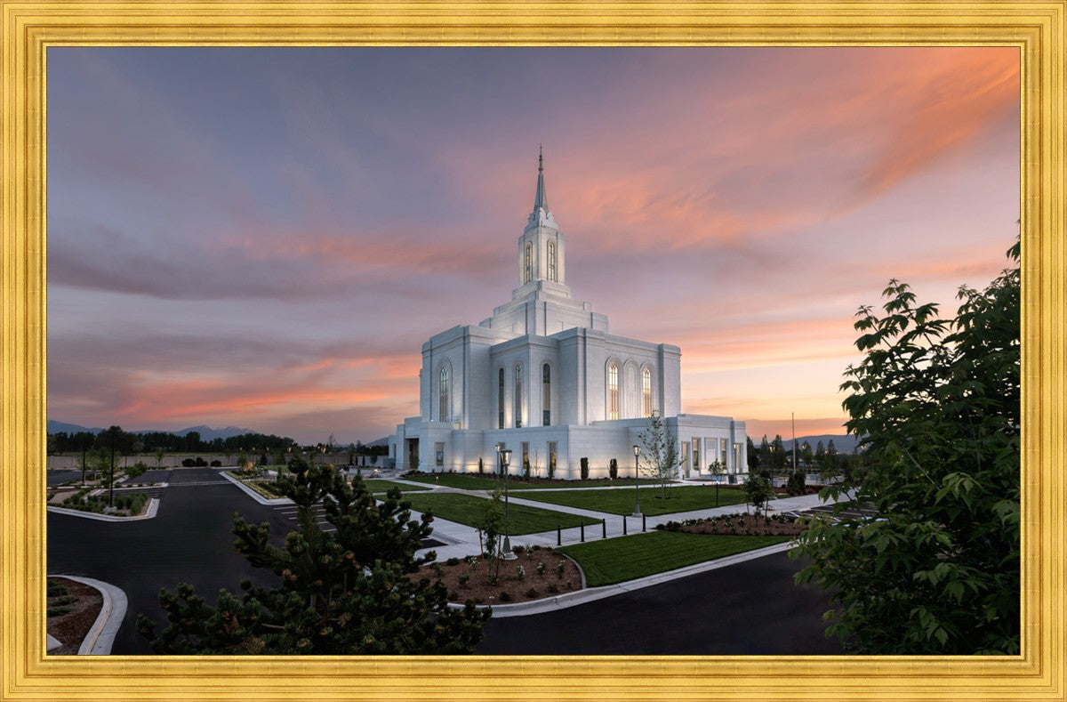 Orem Utah Pink Sunset