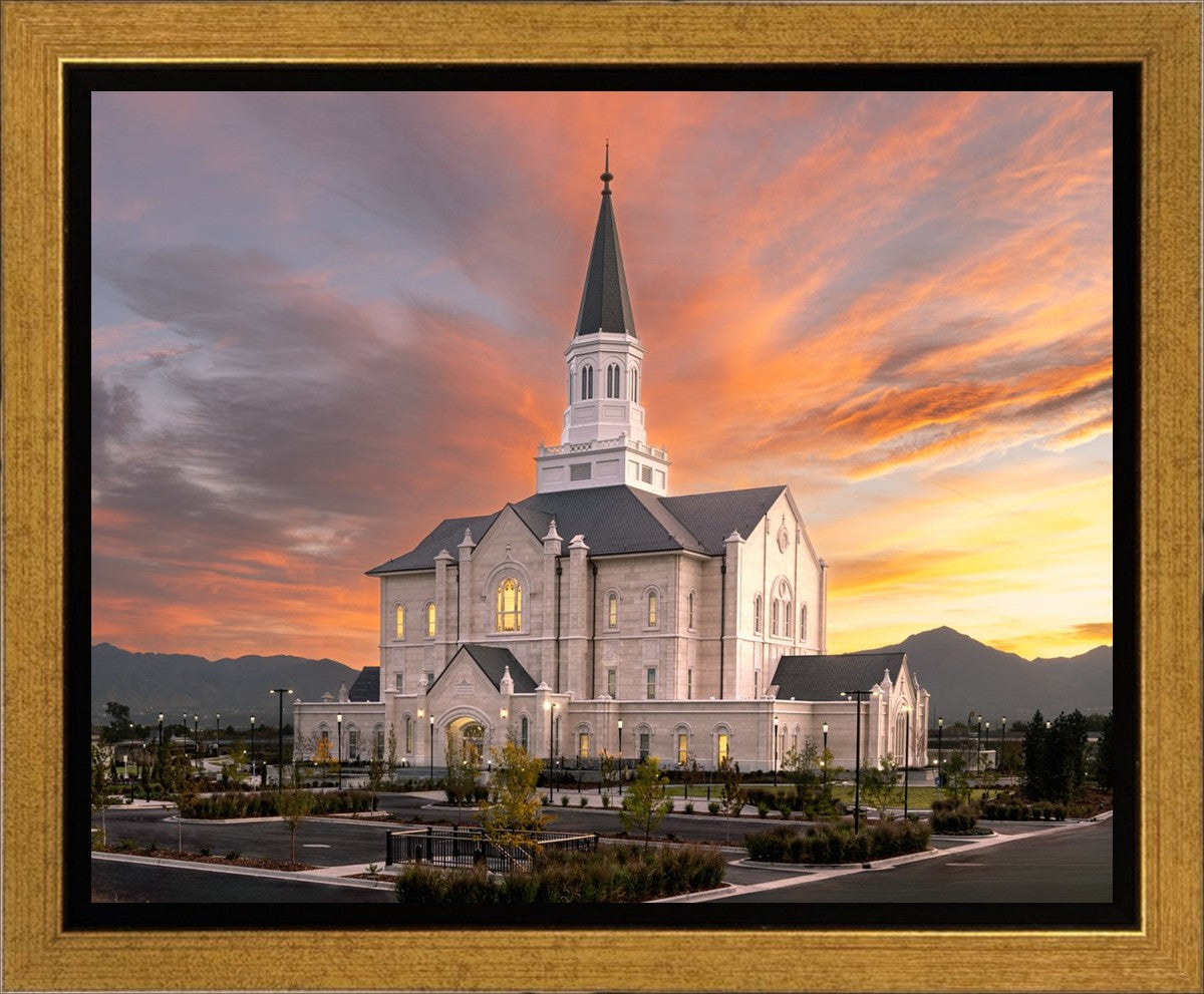 Taylorsville Utah Glory Sunrise