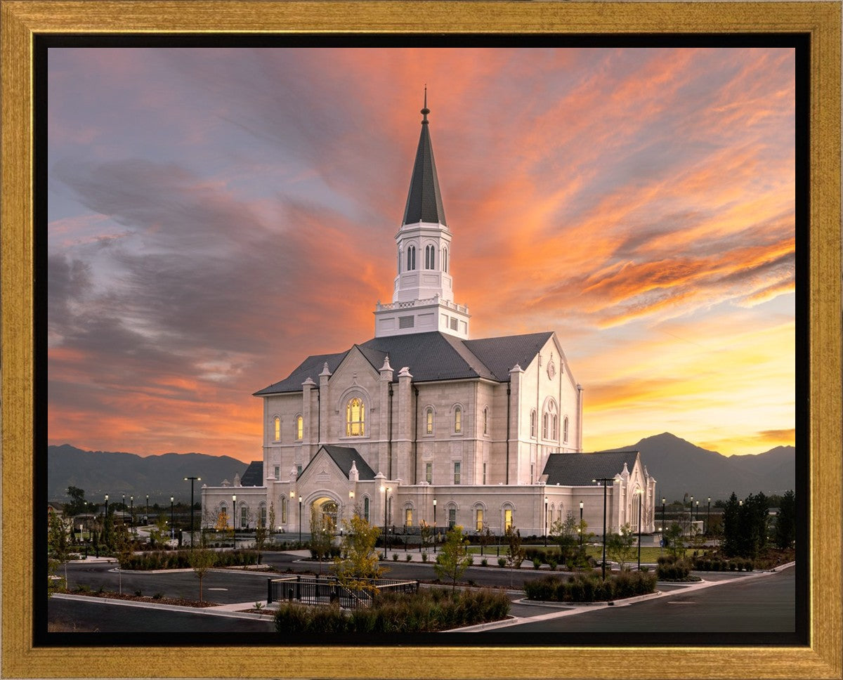 Taylorsville Utah Glory Sunrise