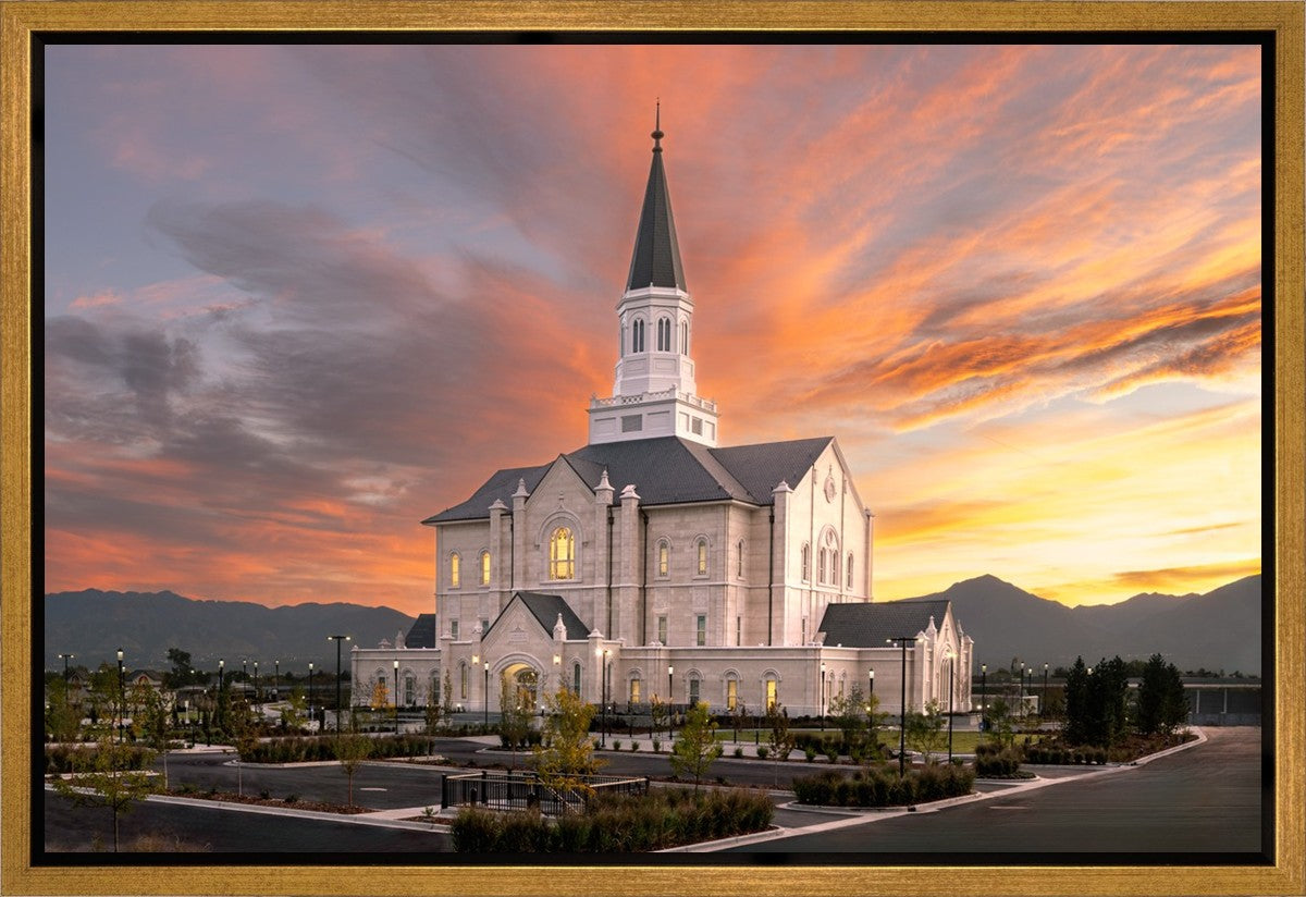 Taylorsville Utah Glory Sunrise