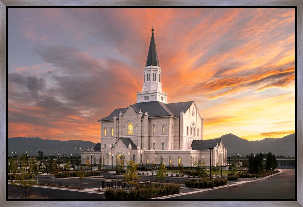 Taylorsville Utah Glory Sunrise