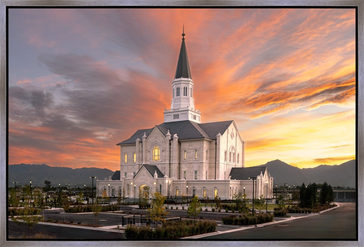 Taylorsville Utah Glory Sunrise