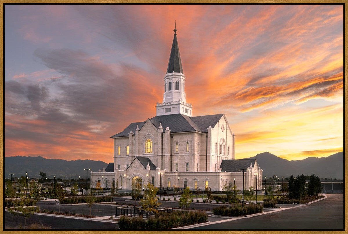 Taylorsville Utah Glory Sunrise