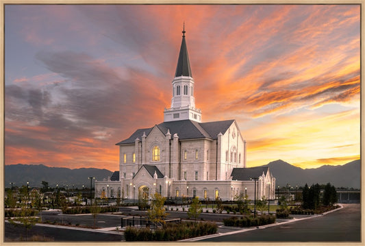 Taylorsville Utah Glory Sunrise