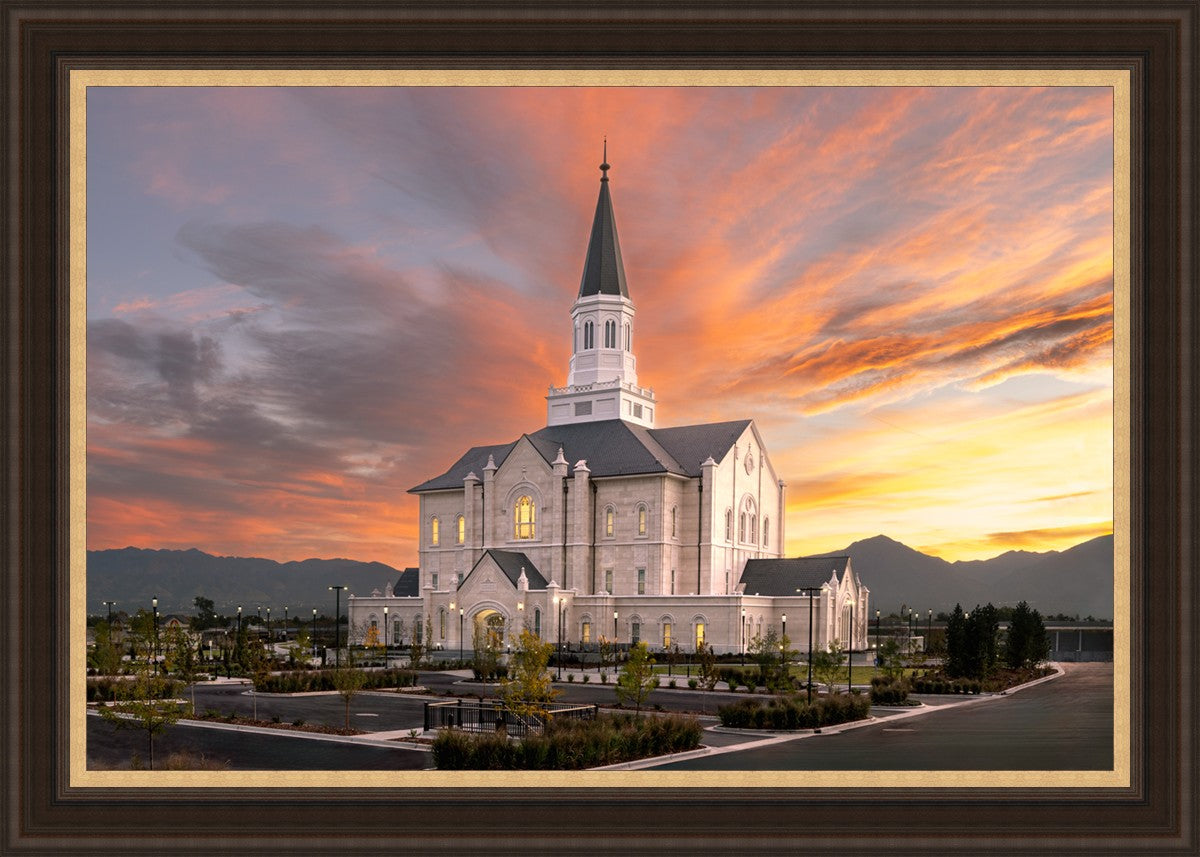 Taylorsville Utah Glory Sunrise