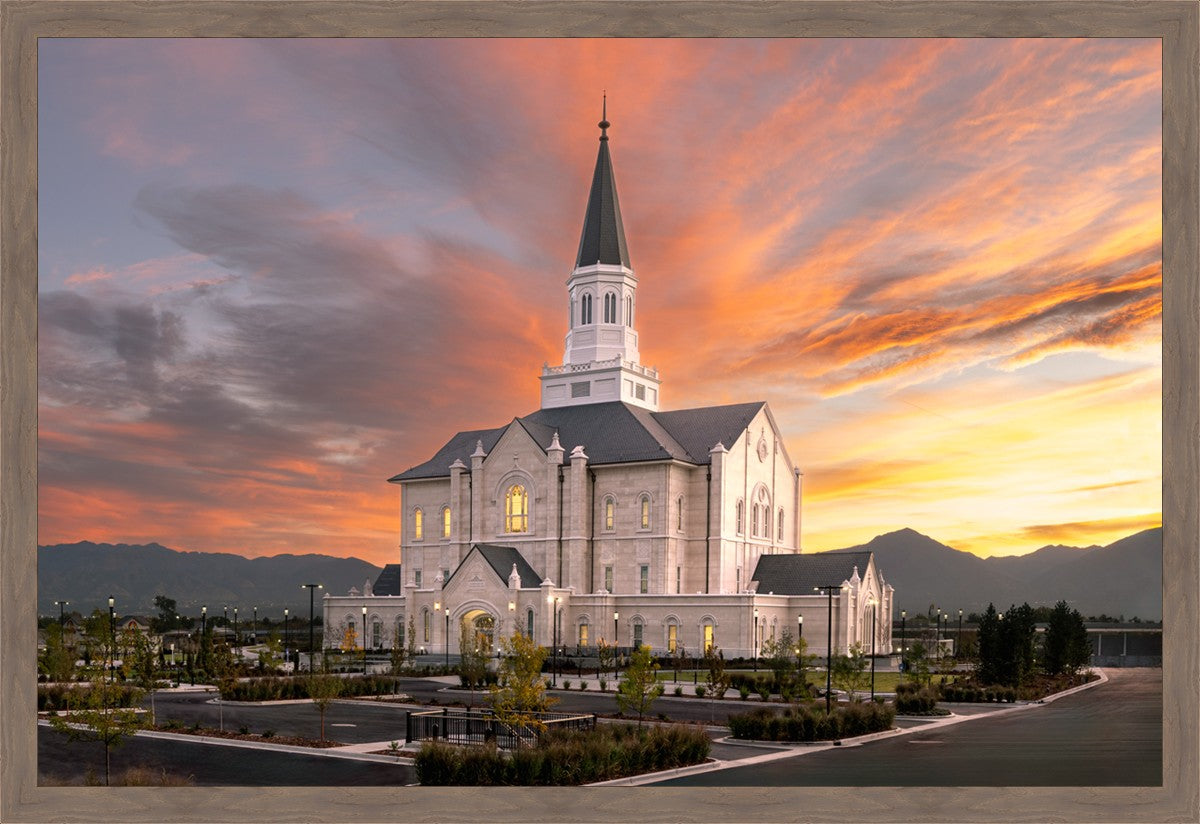 Taylorsville Utah Glory Sunrise