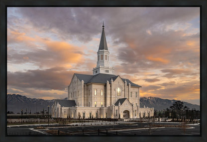 Taylorsville Utah Warm Evening Glow