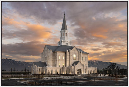Taylorsville Utah Warm Evening Glow