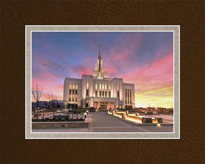 Saratoga Springs Utah Glorious Sunrise