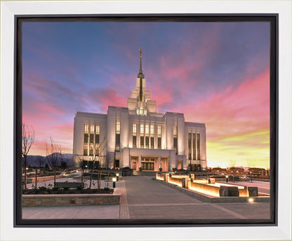 Saratoga Springs Utah Glorious Sunrise