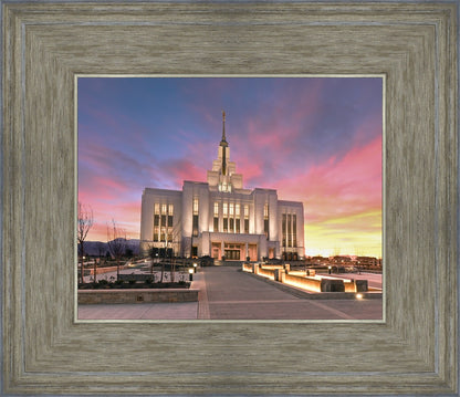 Saratoga Springs Utah Glorious Sunrise