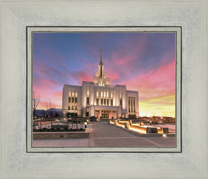 Saratoga Springs Utah Glorious Sunrise