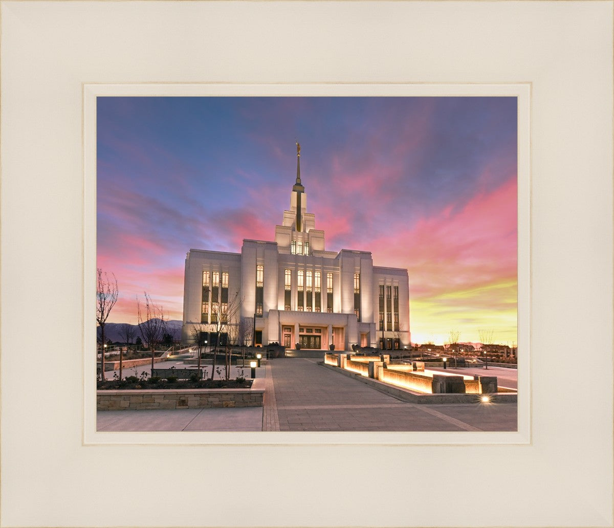 Saratoga Springs Utah Glorious Sunrise