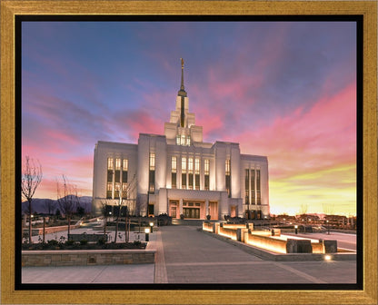 Saratoga Springs Utah Glorious Sunrise