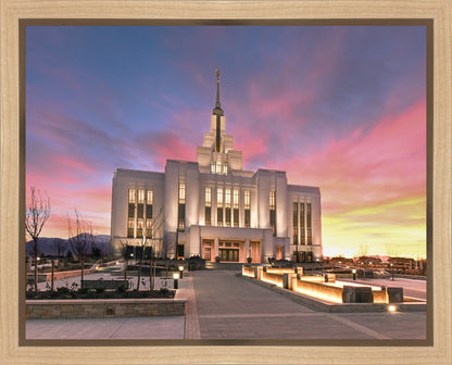 Saratoga Springs Utah Glorious Sunrise