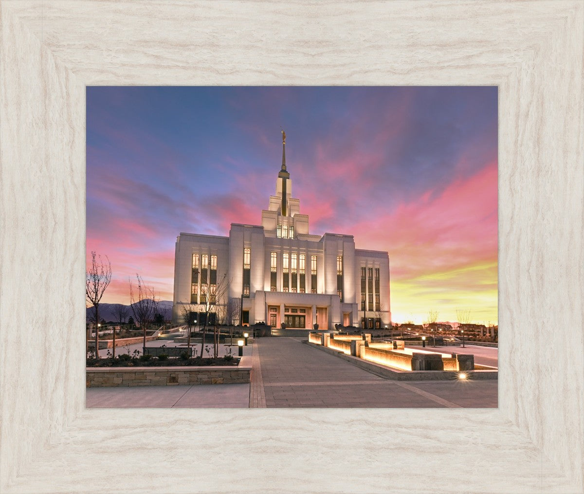 Saratoga Springs Utah Glorious Sunrise