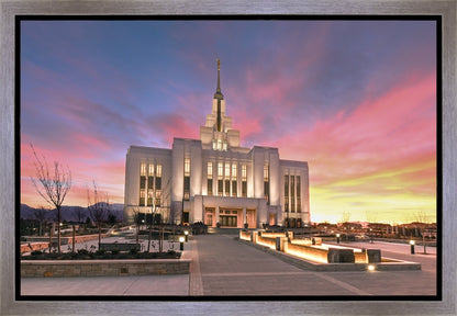 Saratoga Springs Utah Glorious Sunrise