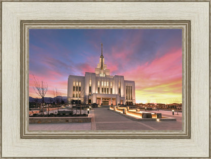 Saratoga Springs Utah Glorious Sunrise