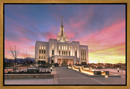 Saratoga Springs Utah Glorious Sunrise