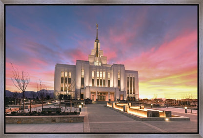 Saratoga Springs Utah Glorious Sunrise