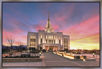 Saratoga Springs Utah Glorious Sunrise