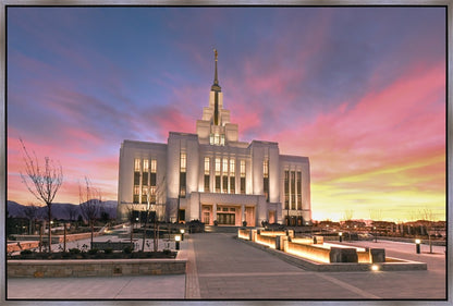 Saratoga Springs Utah Glorious Sunrise
