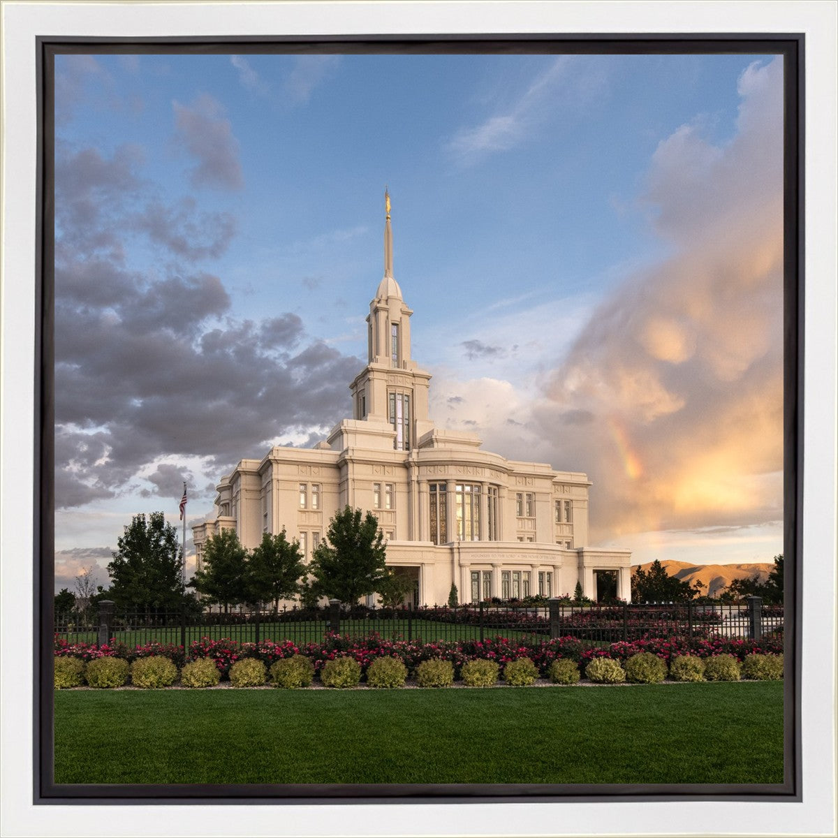 Payson Utah Pink Dividing The Light