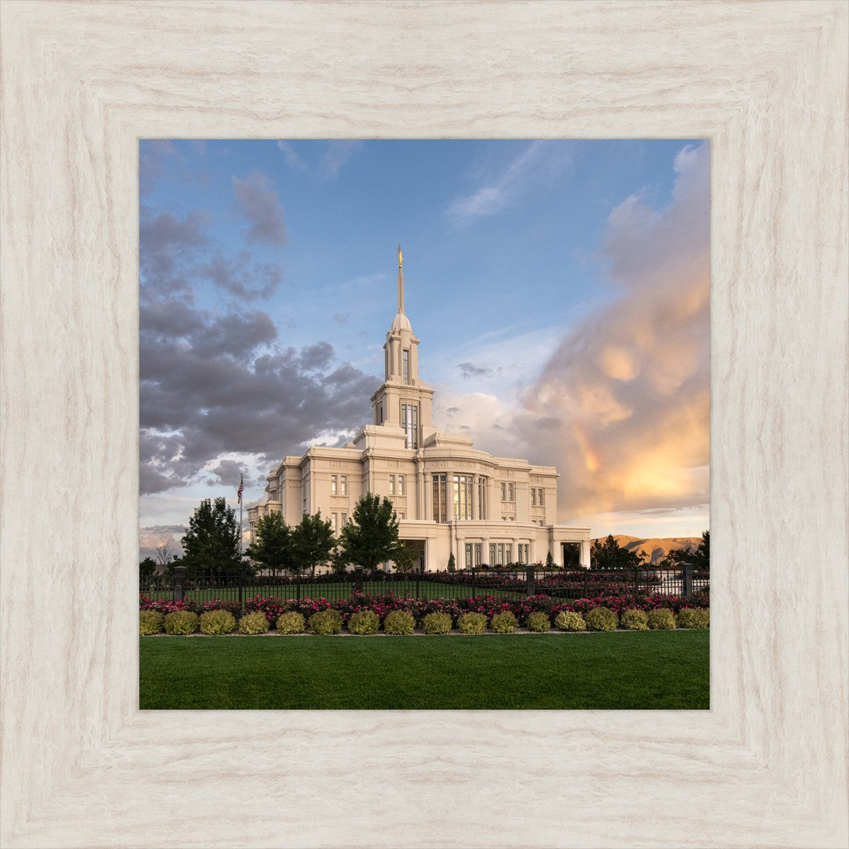 Payson Utah Pink Dividing The Light