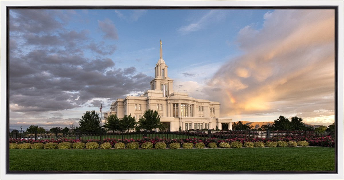 Payson Utah Pink Dividing The Light
