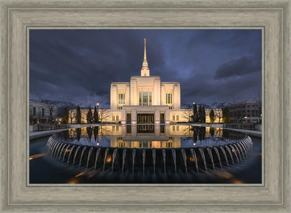 Ogden Utah Night Reflections