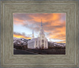 Layton Utah Golden Sunrise