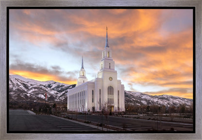 Layton Utah Golden Sunrise